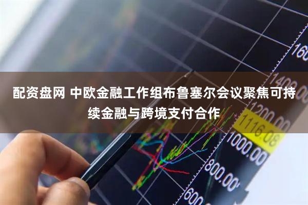 配资盘网 中欧金融工作组布鲁塞尔会议聚焦可持续金融与跨境支付合作